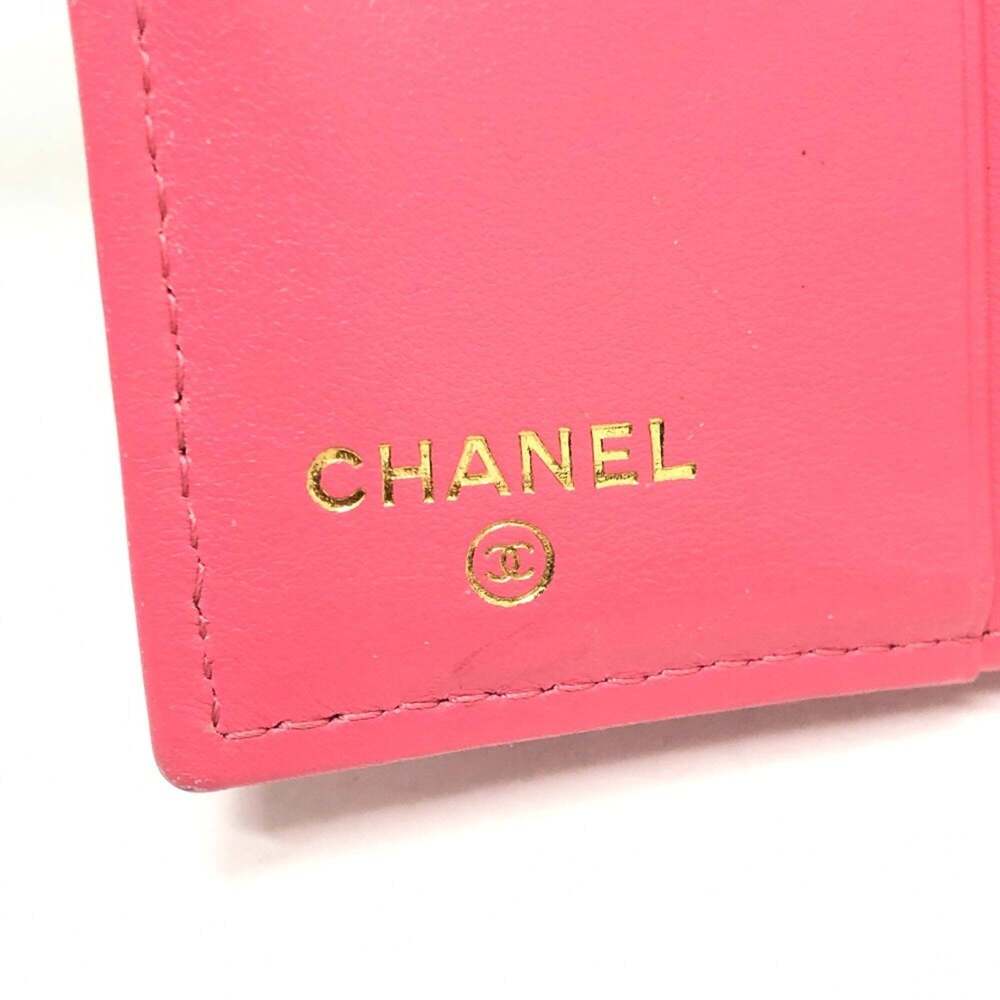 CHANEL Authentic Pink Caviar Leather Wallet - Picture 9 of 13